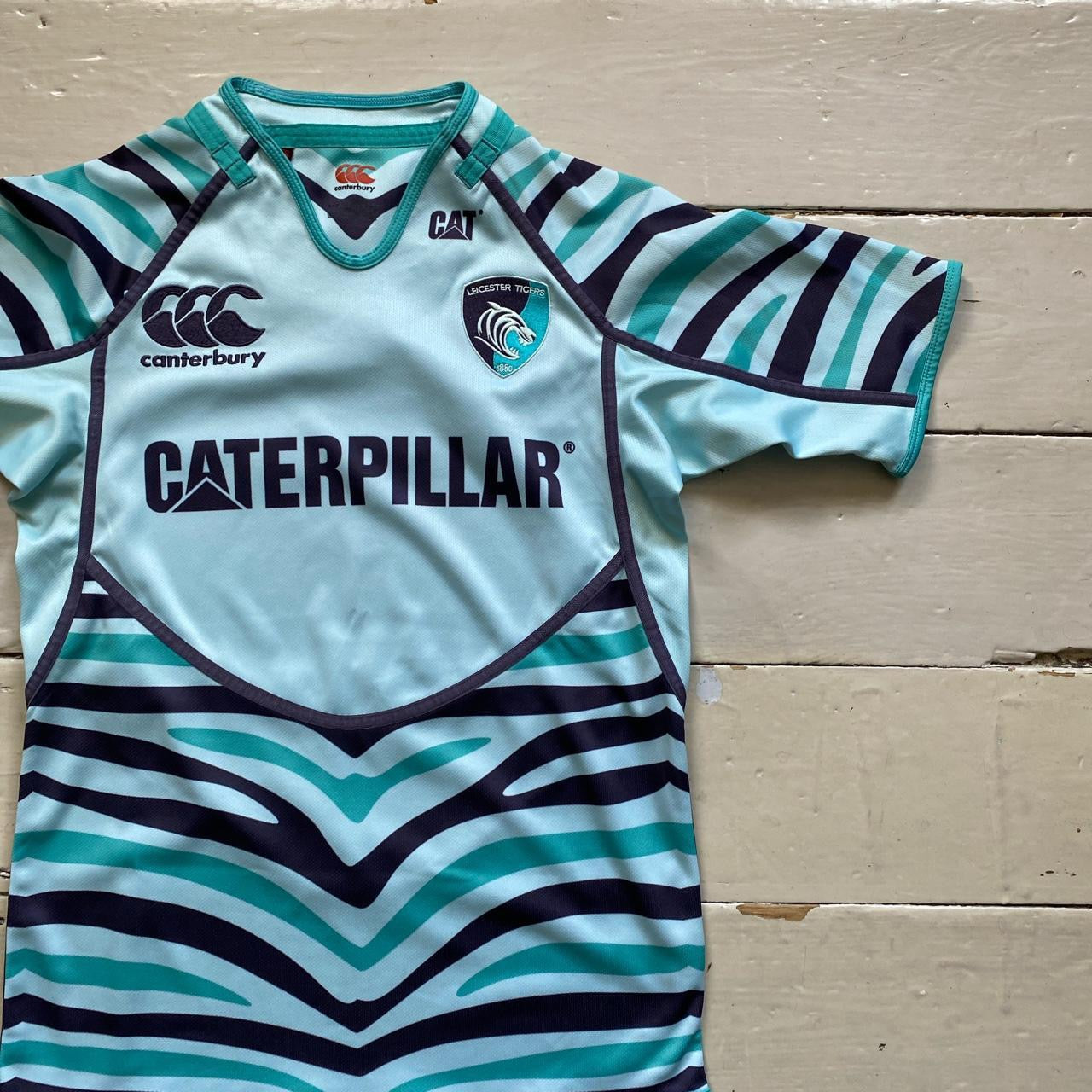 Caterpillar Canterbury Leicester Tigers Jersey (Small)