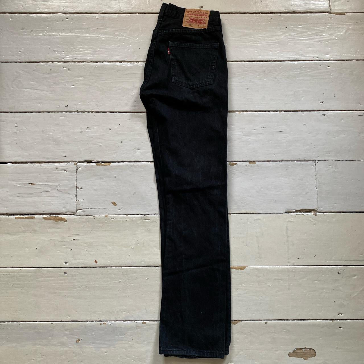 Levis 501 Black Jeans (30/32)