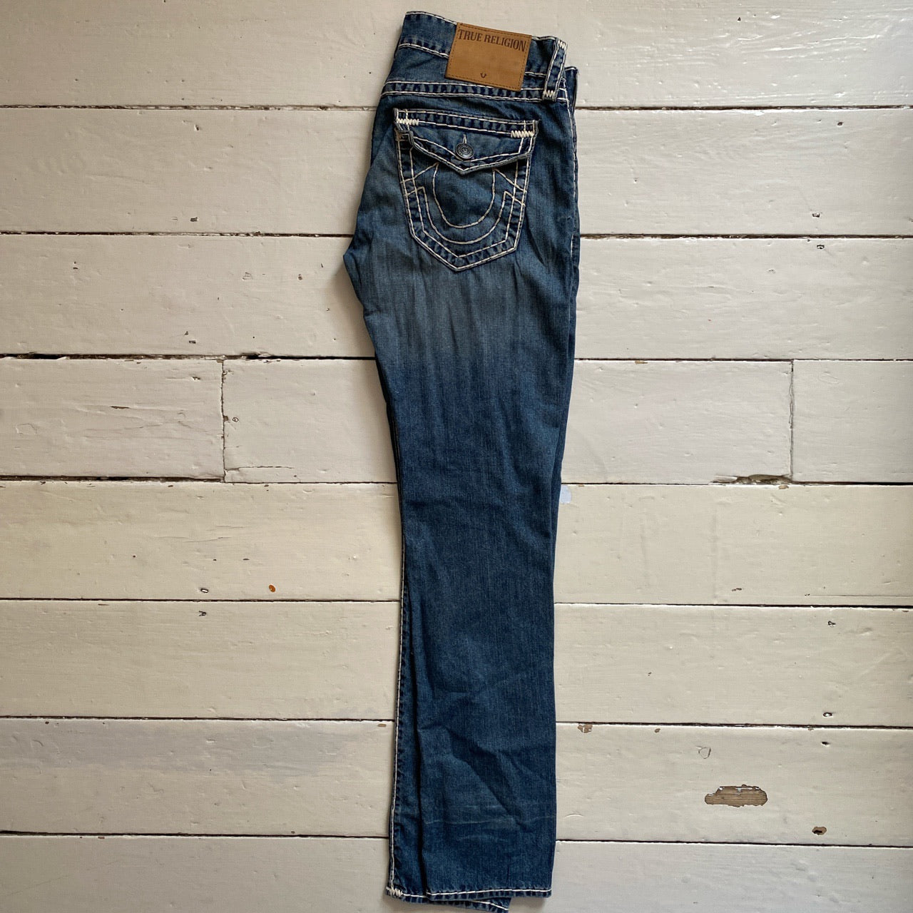 True Religion Ricky Relaxed Straight Jeans (31/34)