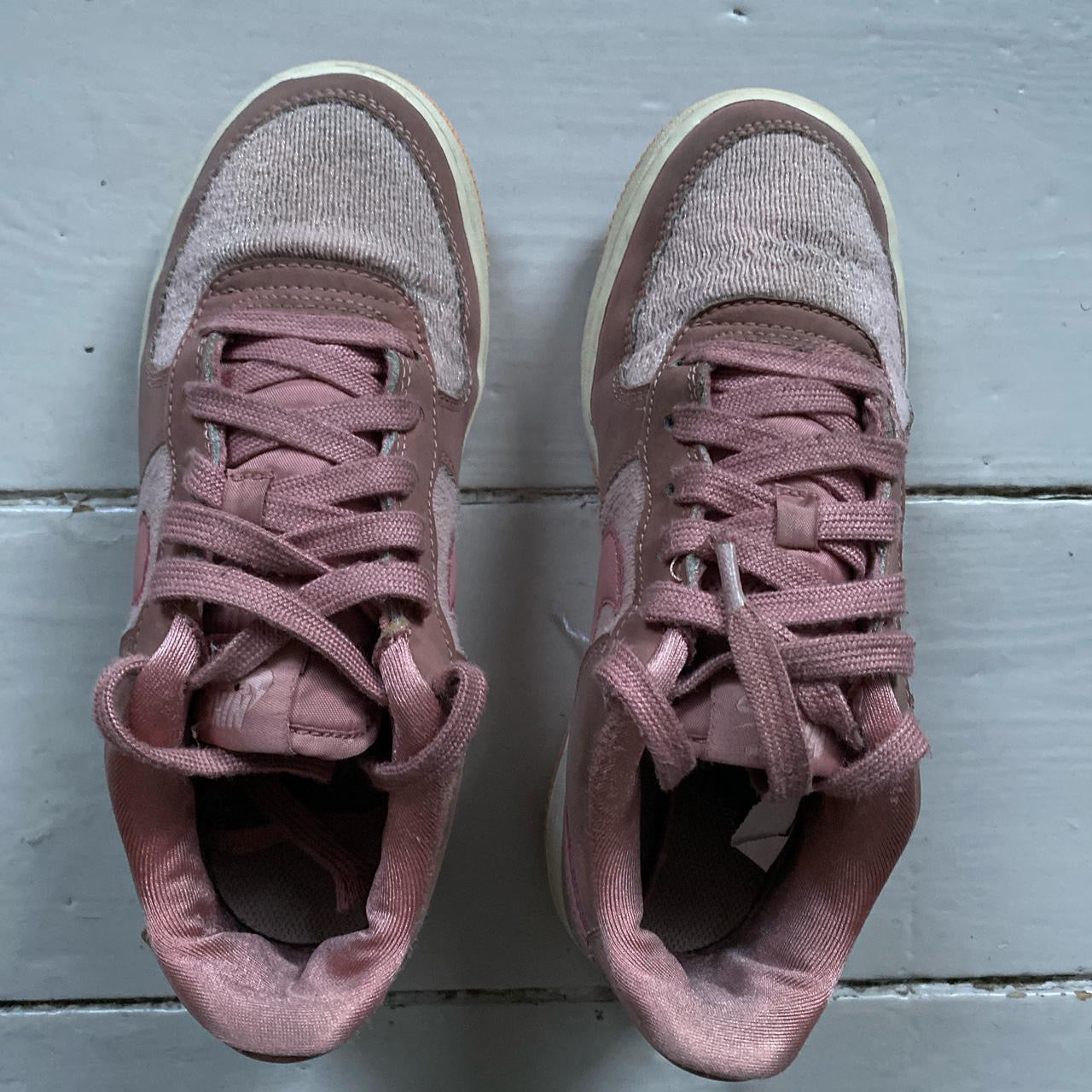 Nike Air Force 1 Pink Suede (UK 4)