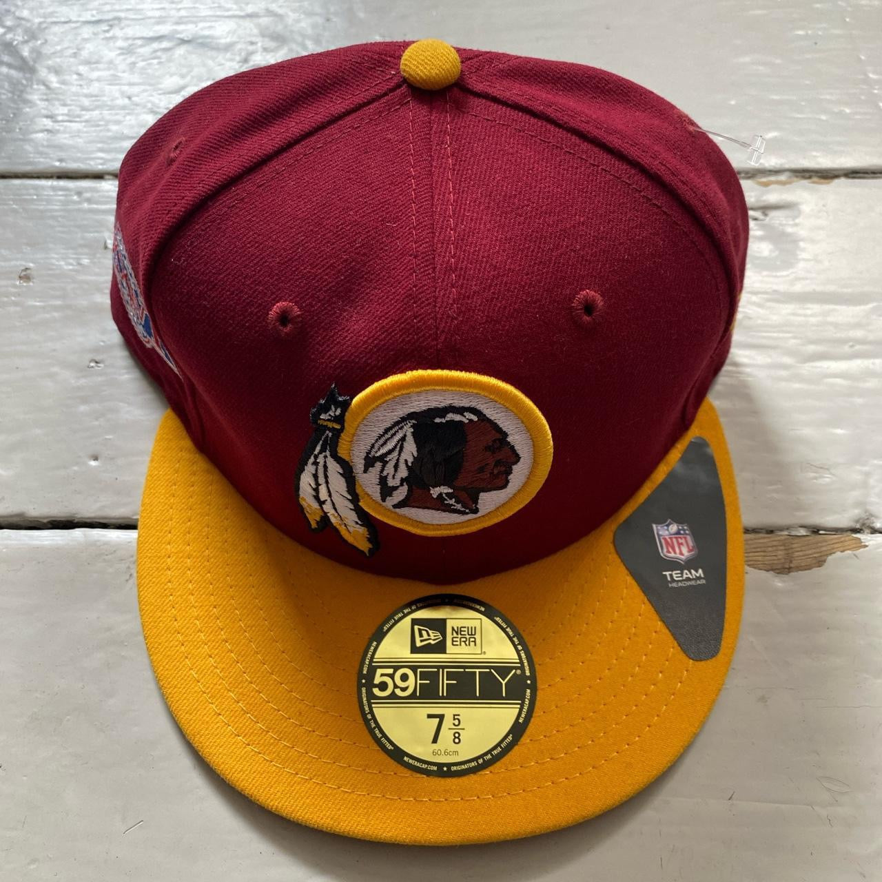 Washington Redskins Fitted Cap (7 5/8)