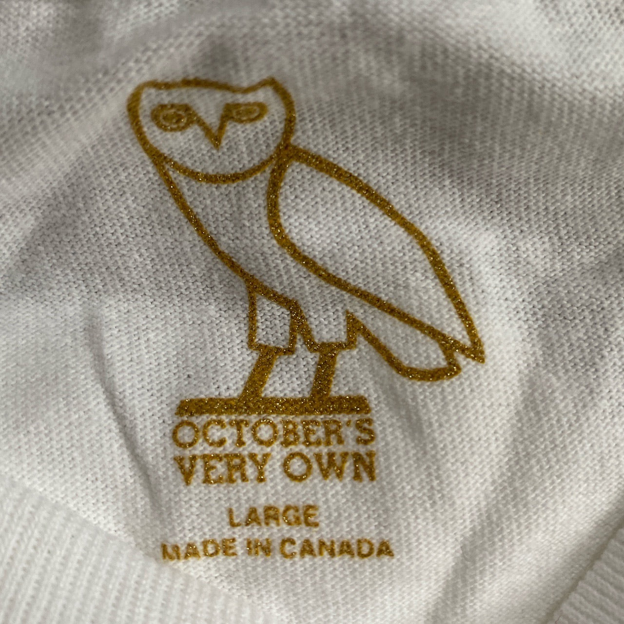 OVO Octobers Very Own Owl T-Shirt (Large)