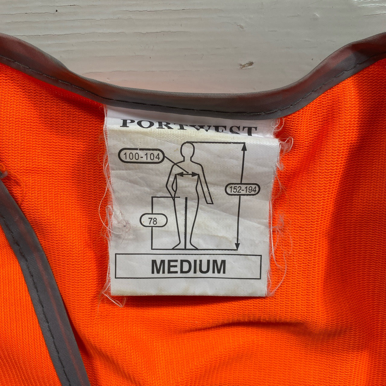 Utility Workwear Hi Vis Gilet (M)