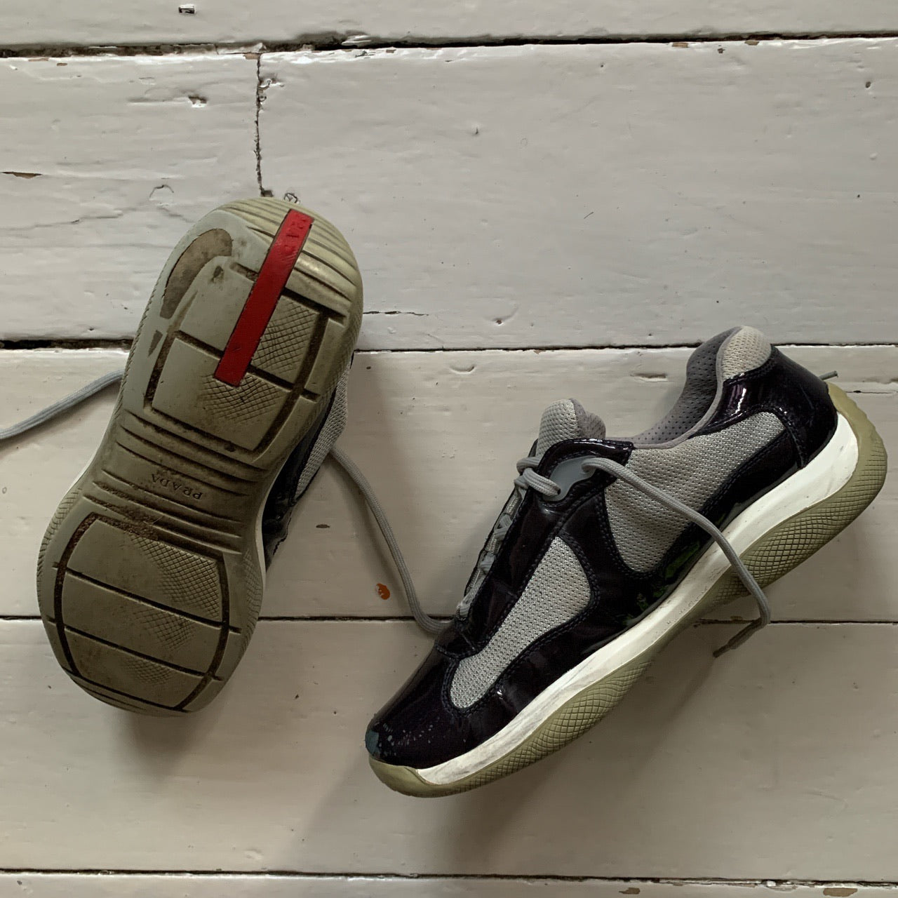 Prada Americas Cup Patent Purple (UK 8)