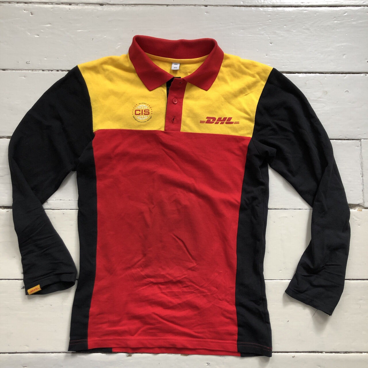 DHL Long Sleeve Polo (XXSmall)