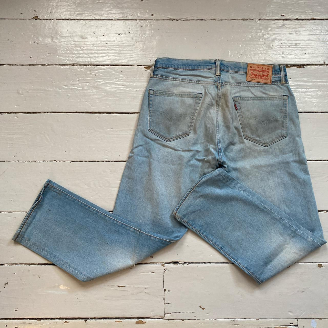 Levis 594 Light Wash Jeans 34 30 Wear Garson