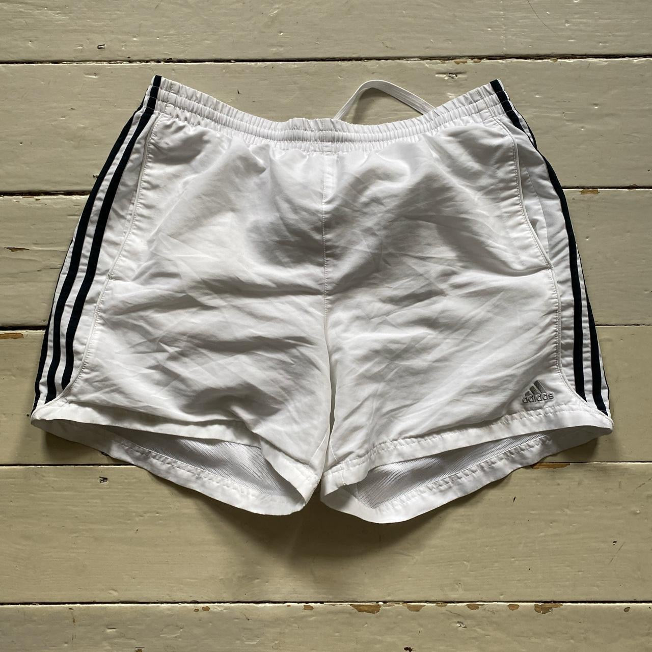 Adidas White Shell Shorts (XL)