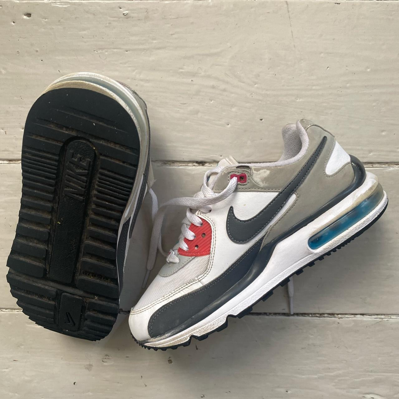 Nike Air Max LTD White Blue Pink (UK 5)