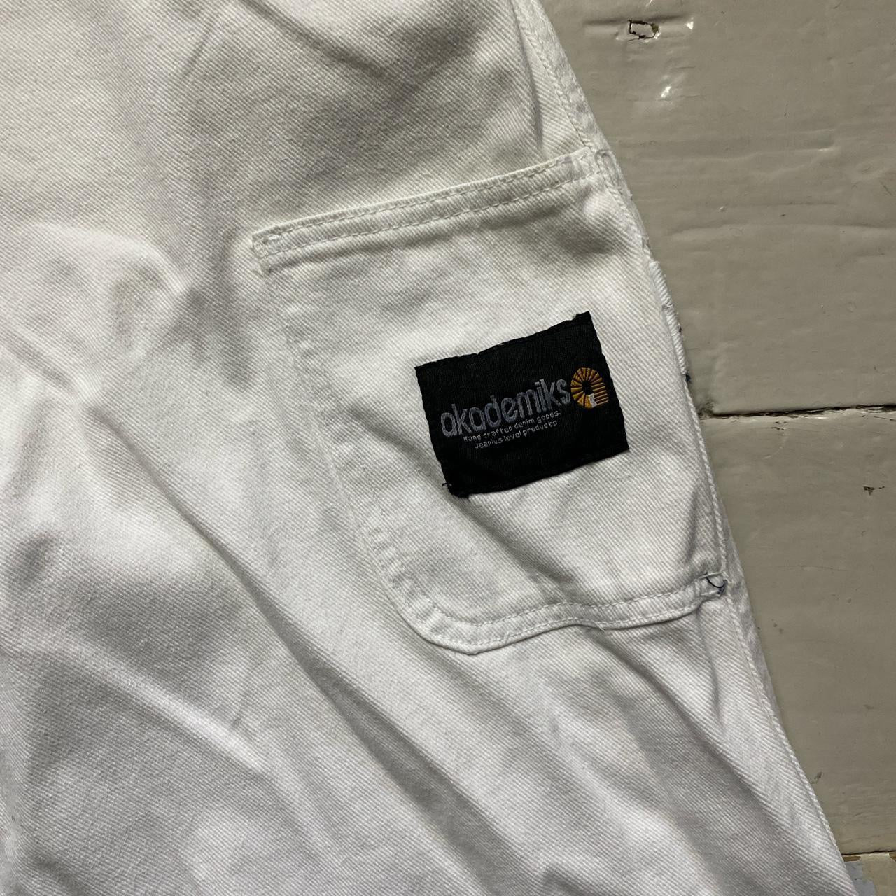 Akademiks Vintage Cargo Jean Shorts (34W)