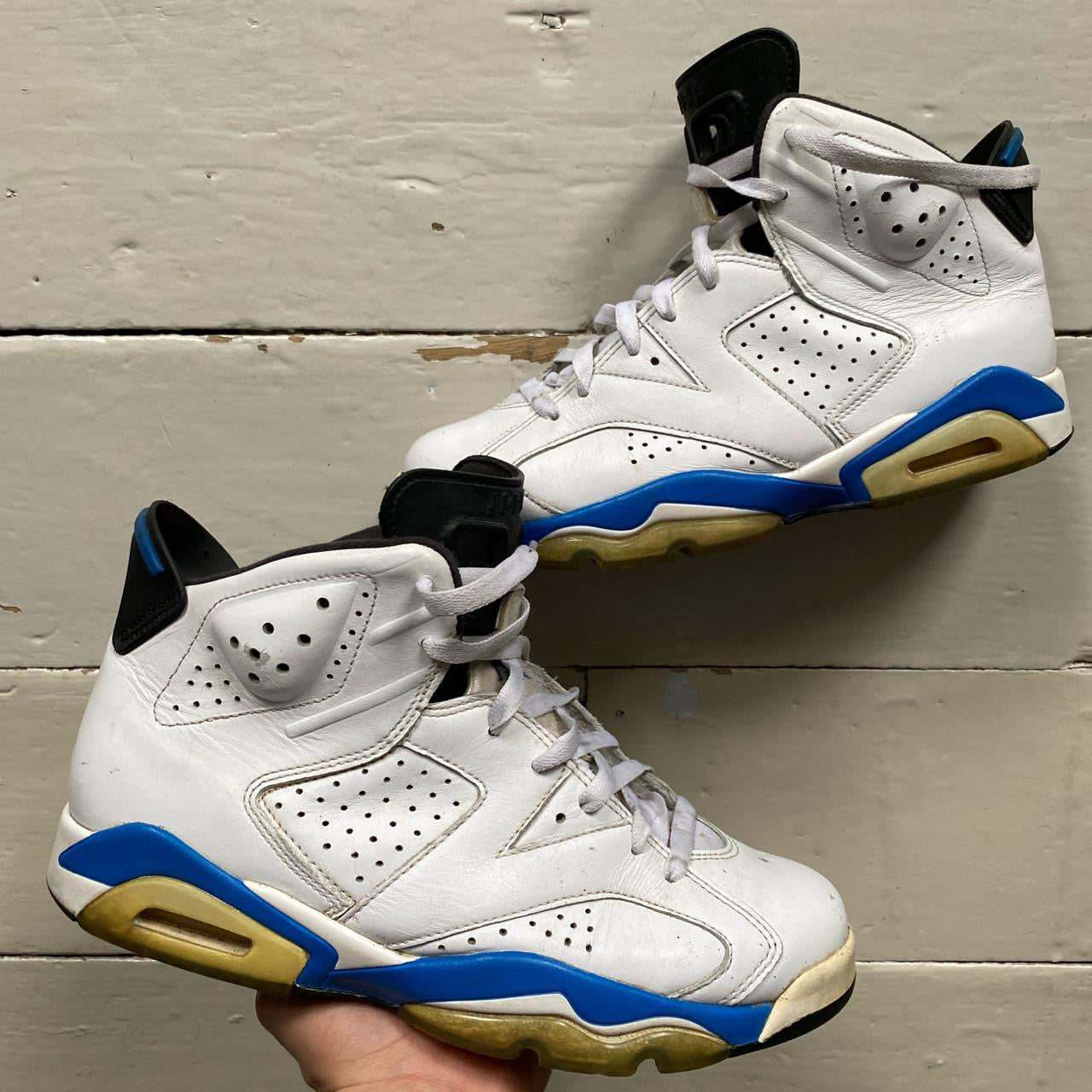 Jordan 6 Retro Sport Blue 2014 (UK 7.5)