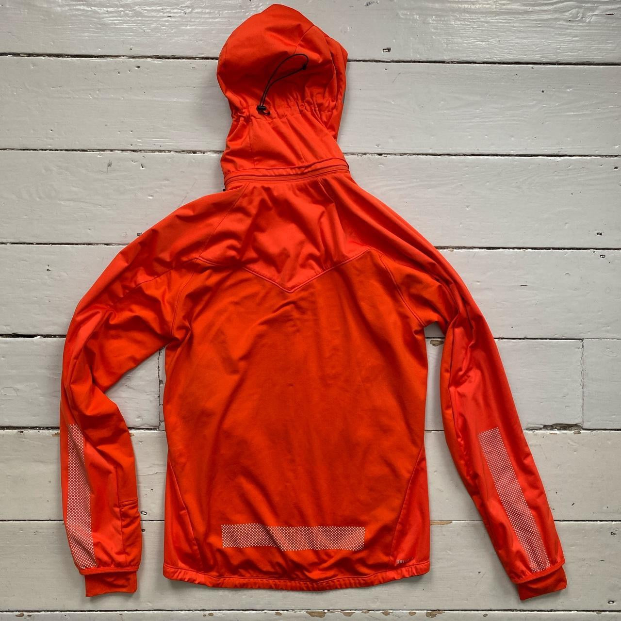 Nike Running Orange Windbreaker (Small)