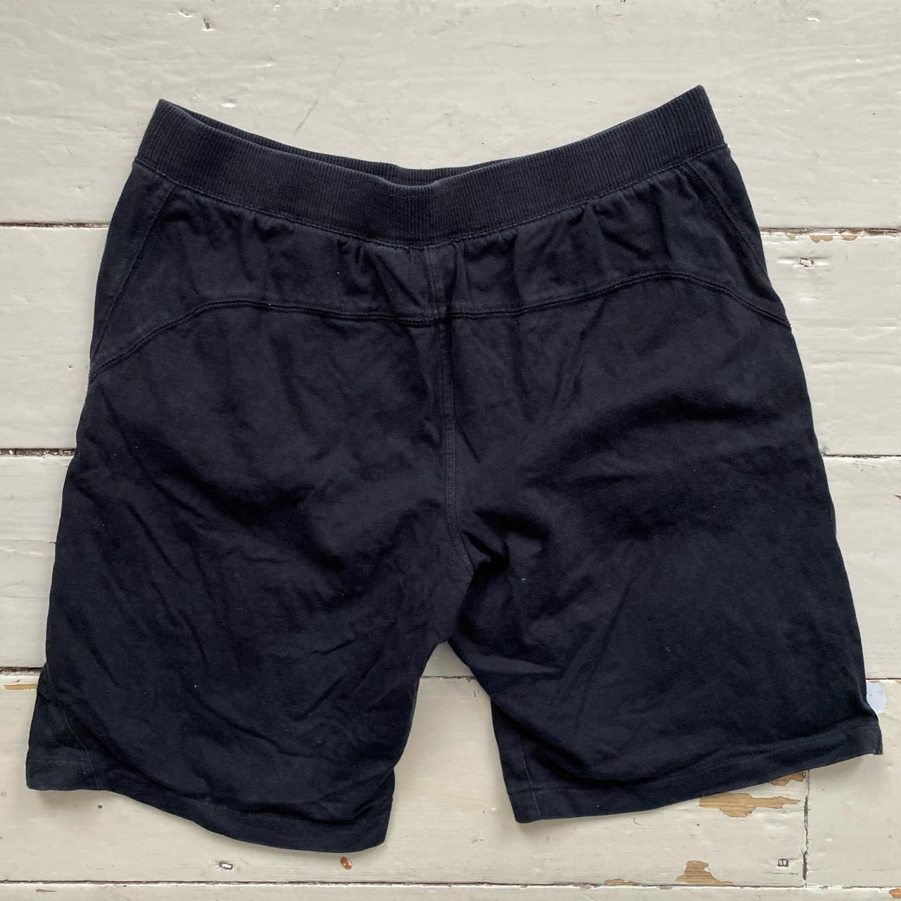 Nike Swoosh Black Shorts (Small)