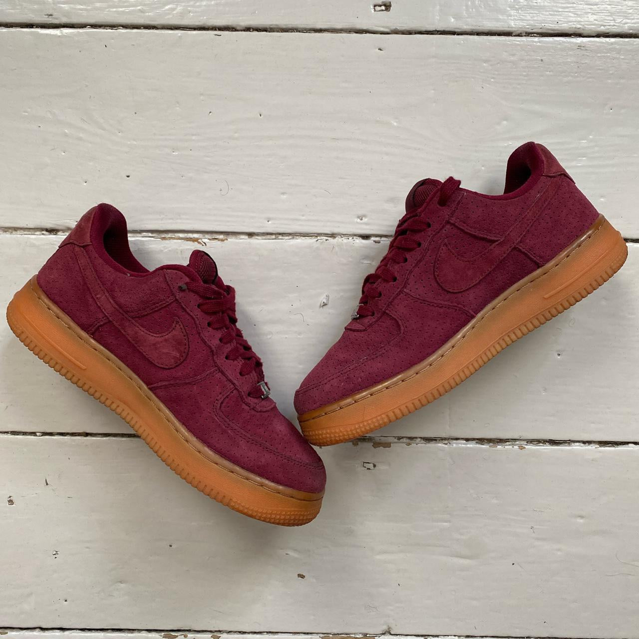 Nike Air Force 1 Burgundy Red (UK 4.5)
