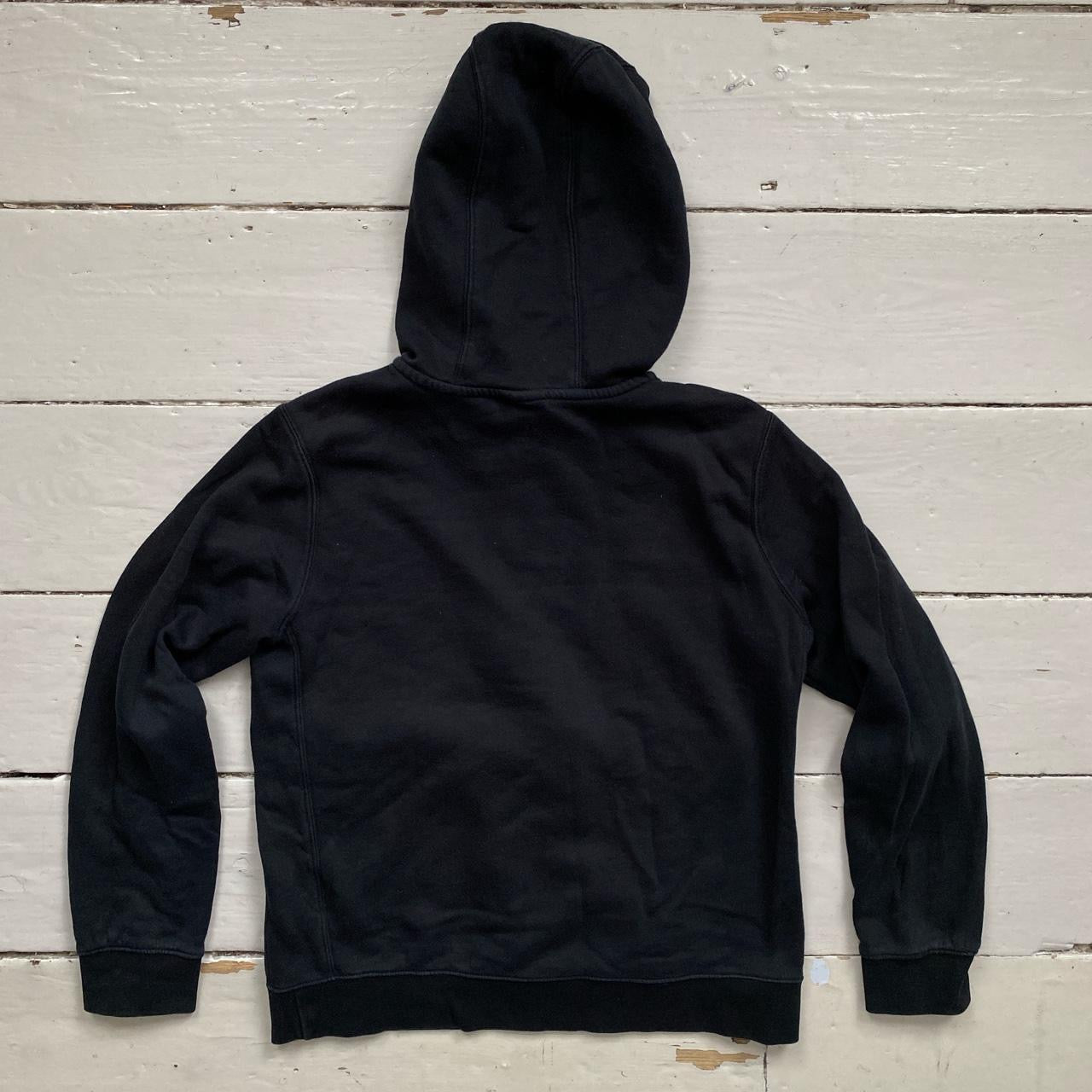 Nike Swoosh Black Quarter Zip (Fit Womens Small)
