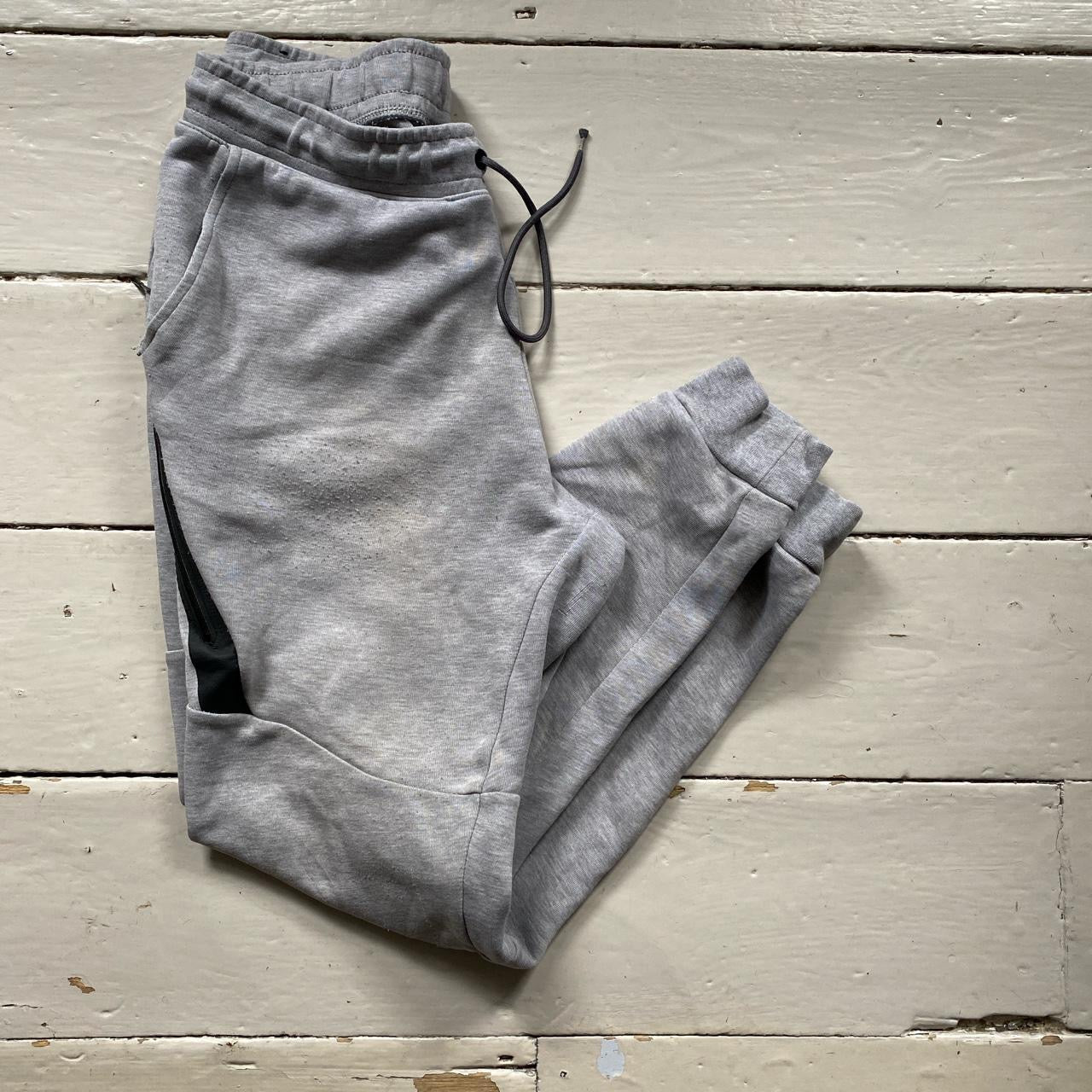 Nike Tech Fleece Grey Bottoms (Small)