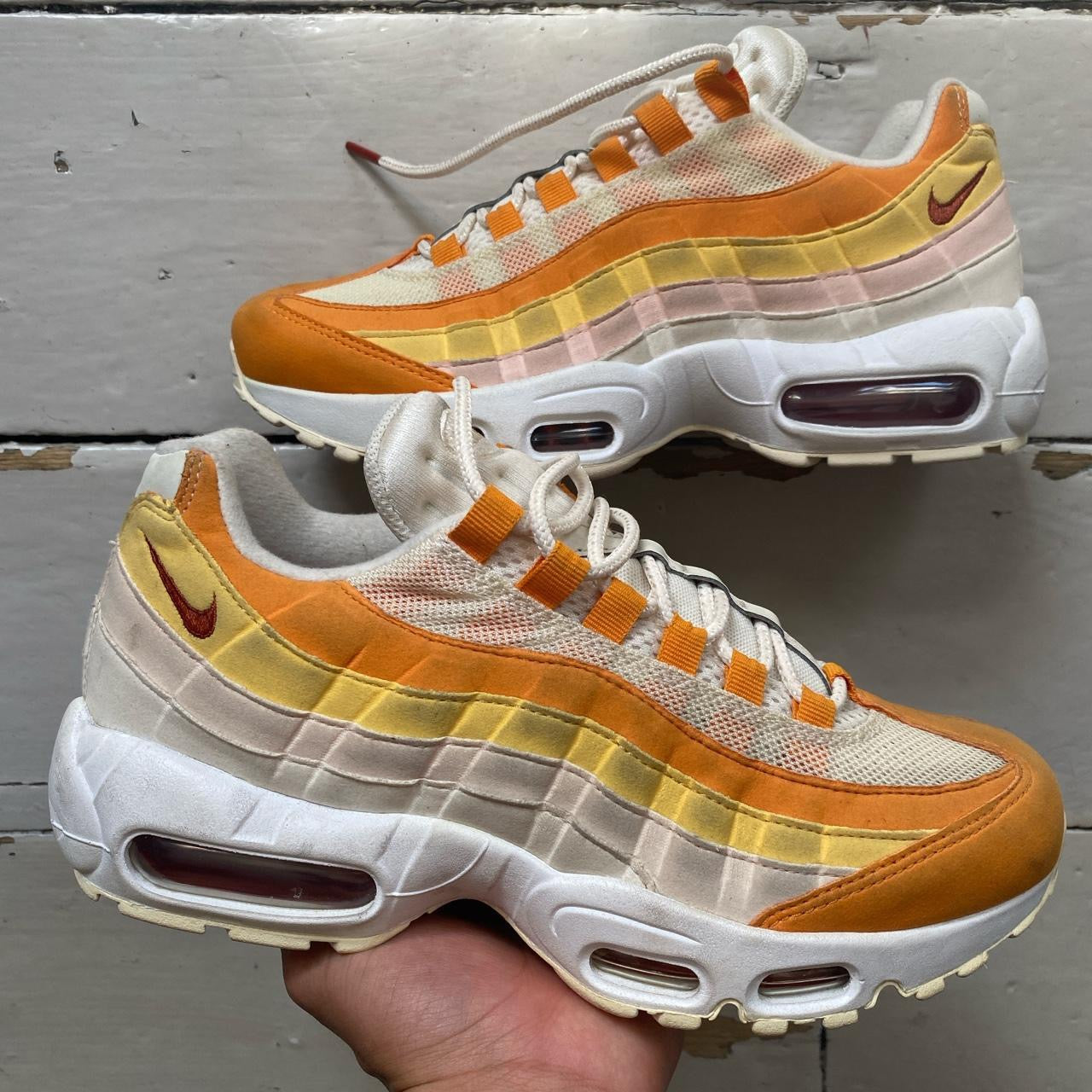 Nike Air Max 95 Ivory Firewood (UK 5.5)