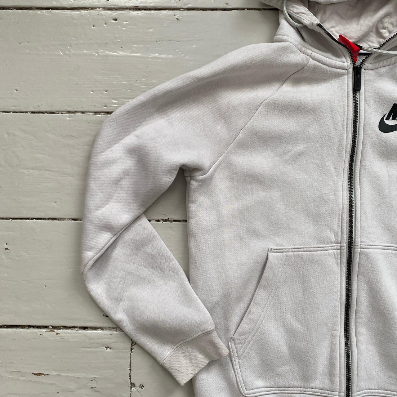 Nike Swoosh Spellout Hoodie (XS)