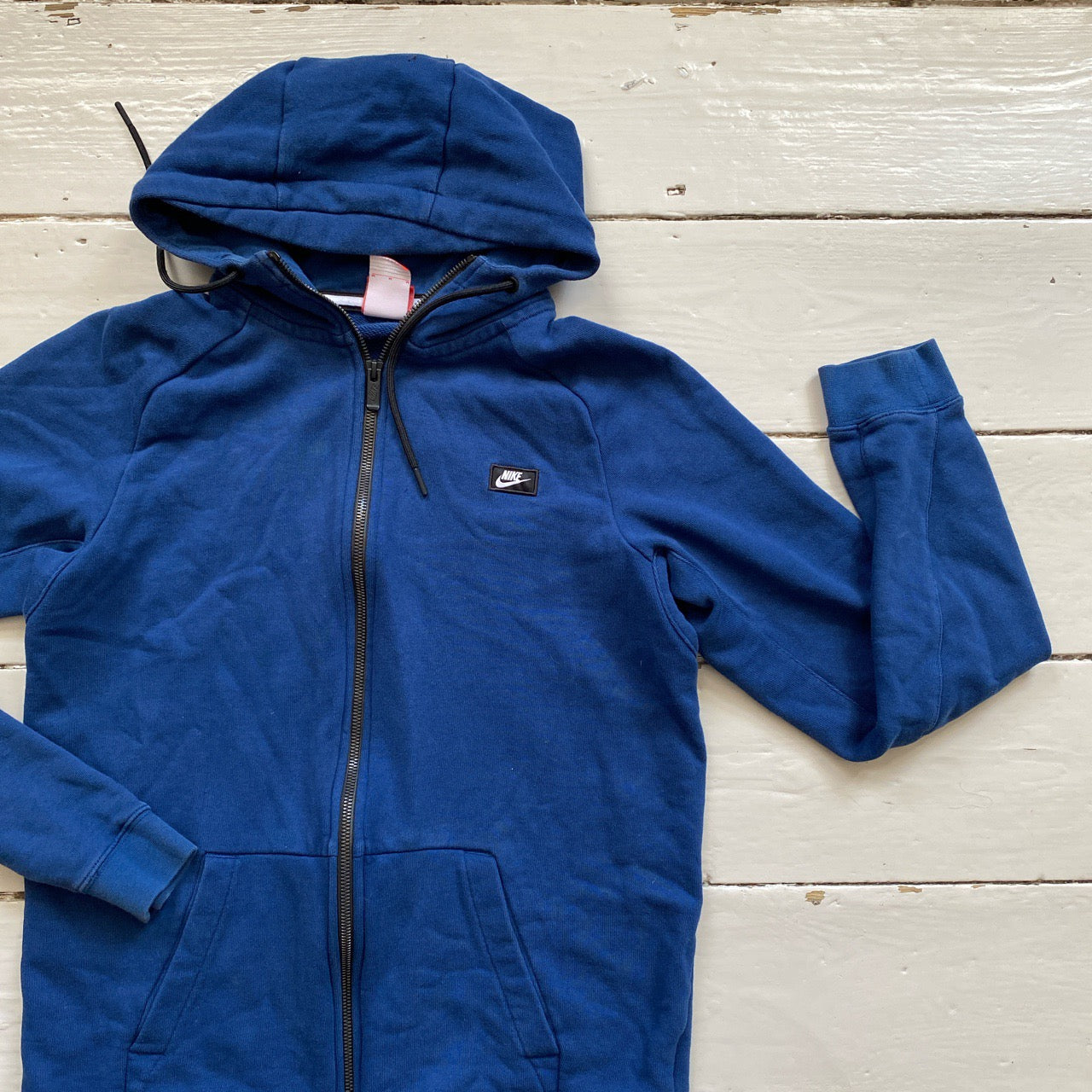 Nike Box Logo Zip up Hoodie (Medium)