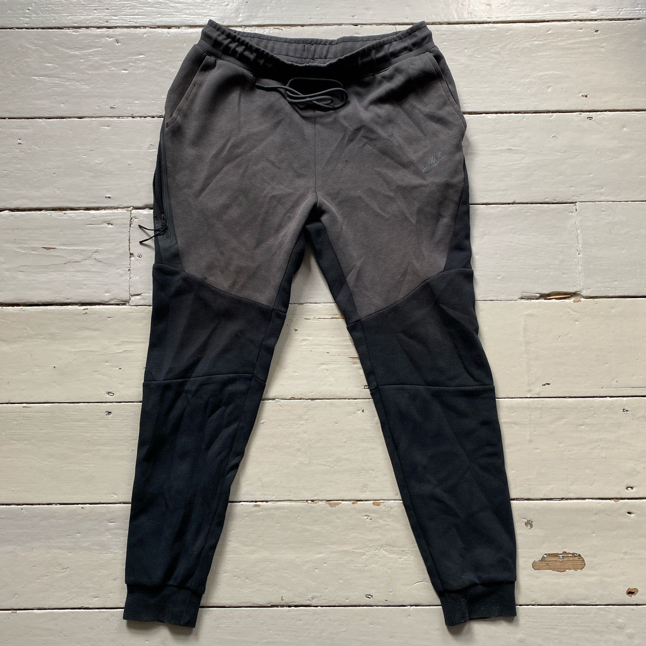 Nike Tech Fleece Grey/Black Old Season Full Tracksuit (Medium both)