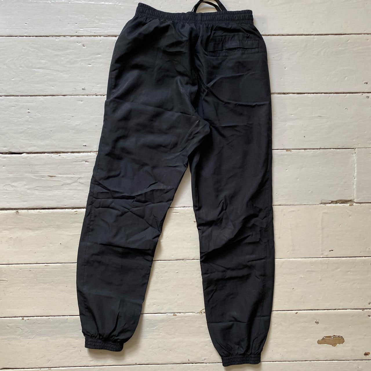 Nike Swoosh Black Shell Bottoms (Small)