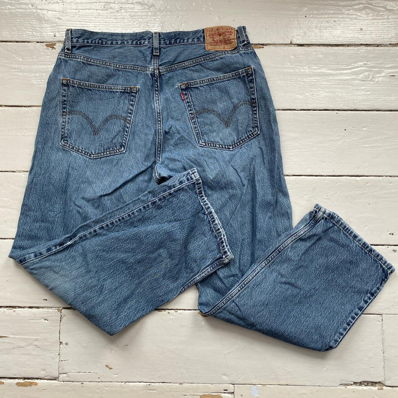 Levis 569 Stonewash Jeans (38/32)