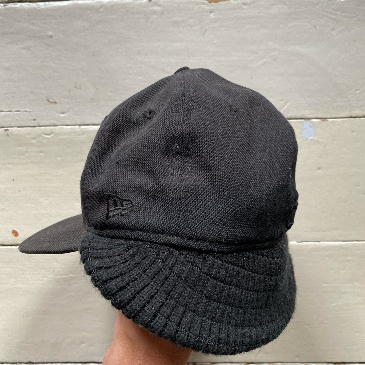 New York Yankees New Era Beanie Fitted Cap (Size 7 1/4)