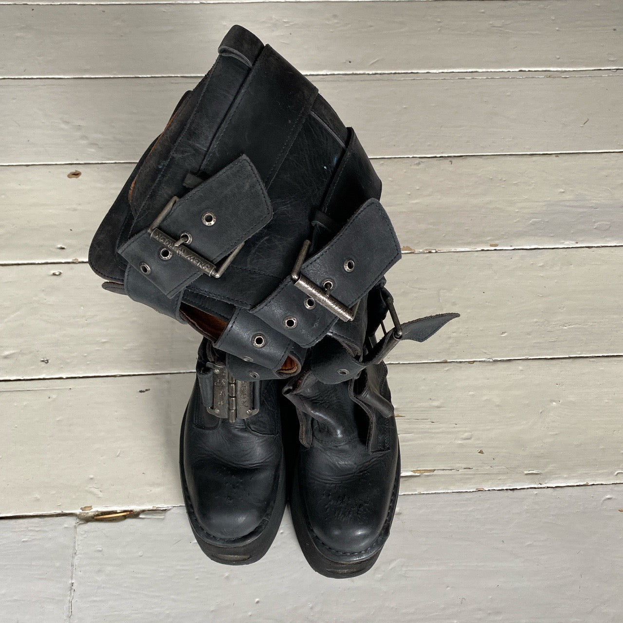 New Rock Platform High Boots (UK 5)