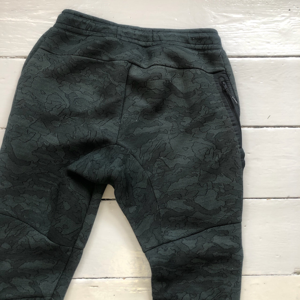 Nike Tech Fleece Green Camo Bottoms (Small)