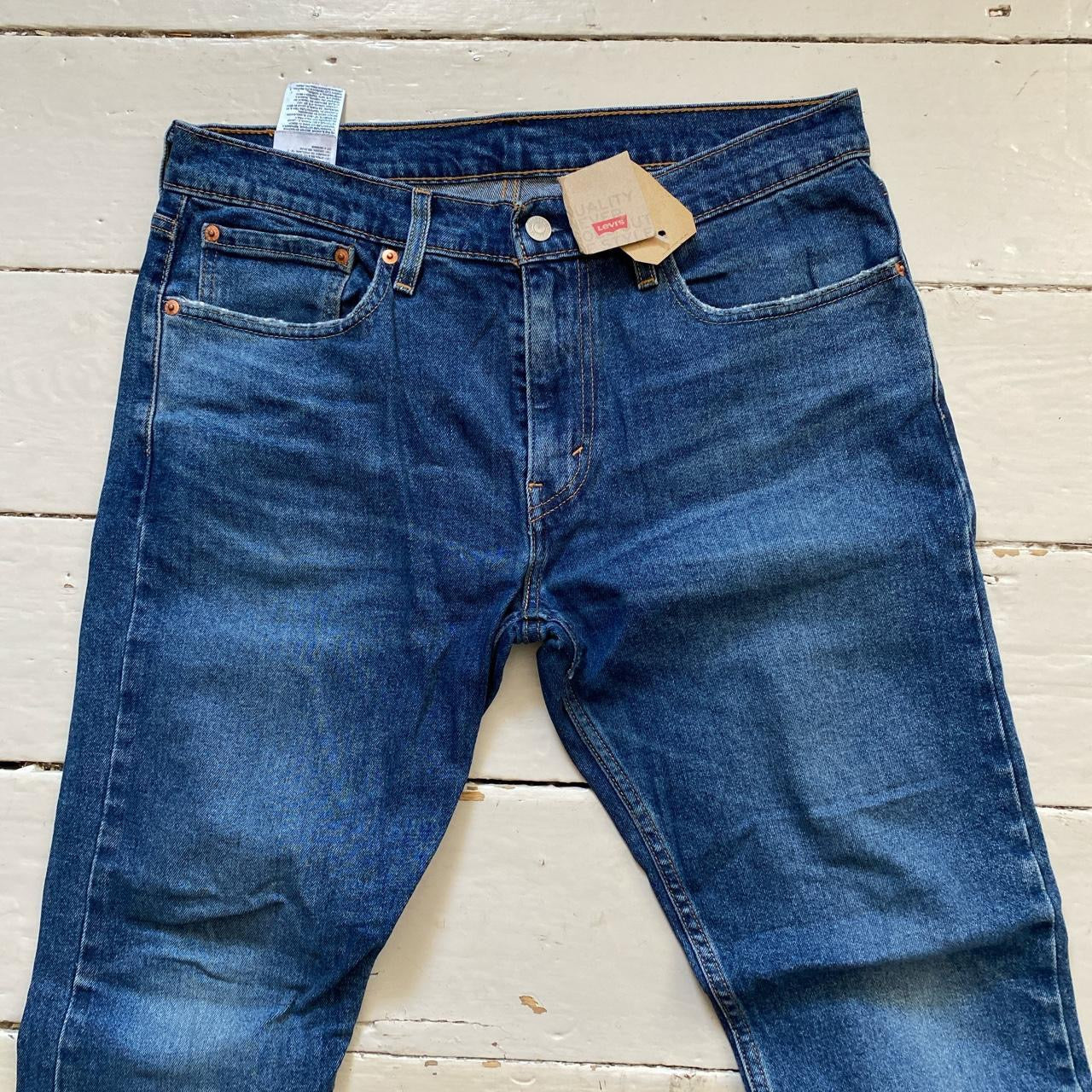 Levis 512 Navy Jeans (32/30)