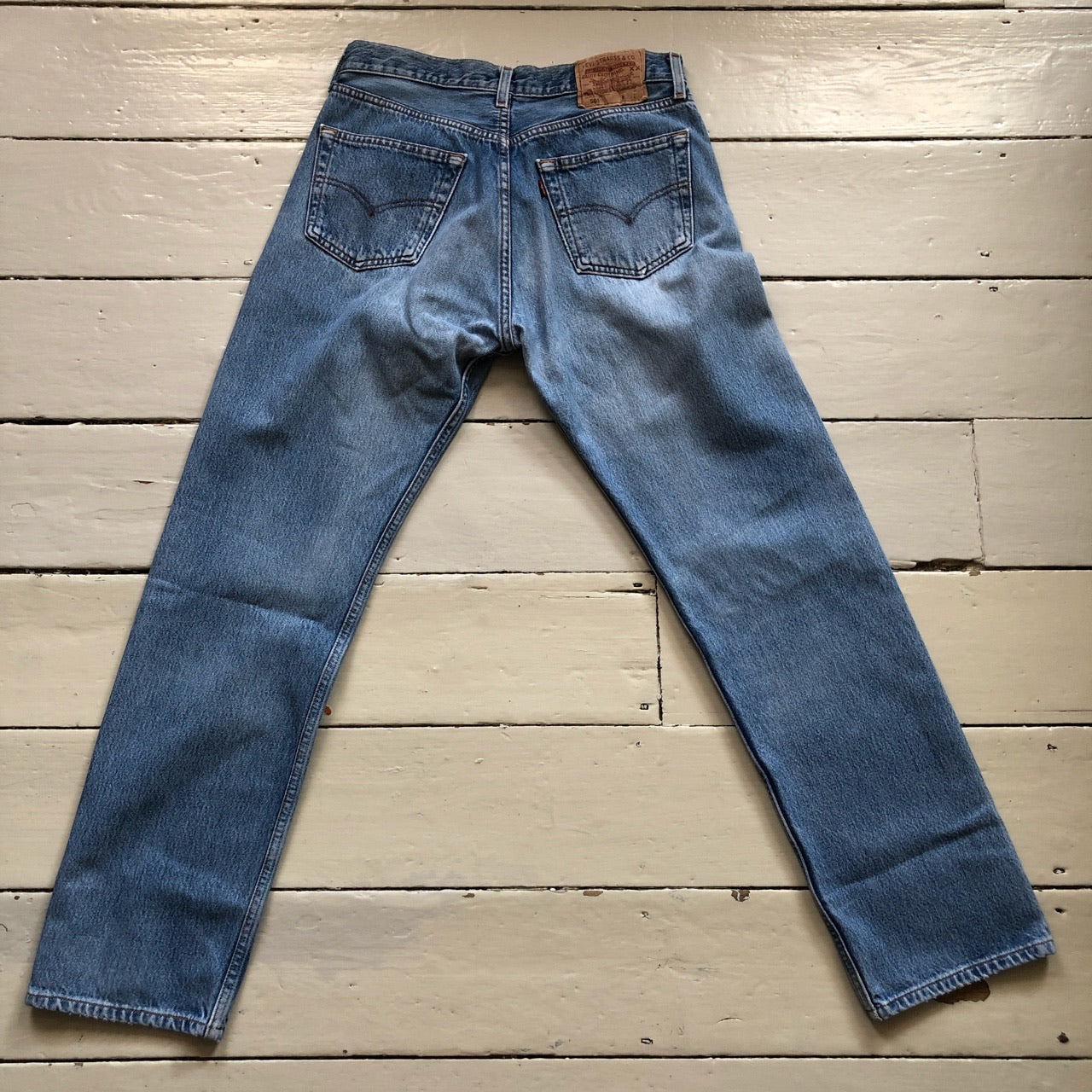 Levis Classic 501 Stonewash Jeans (32/30)