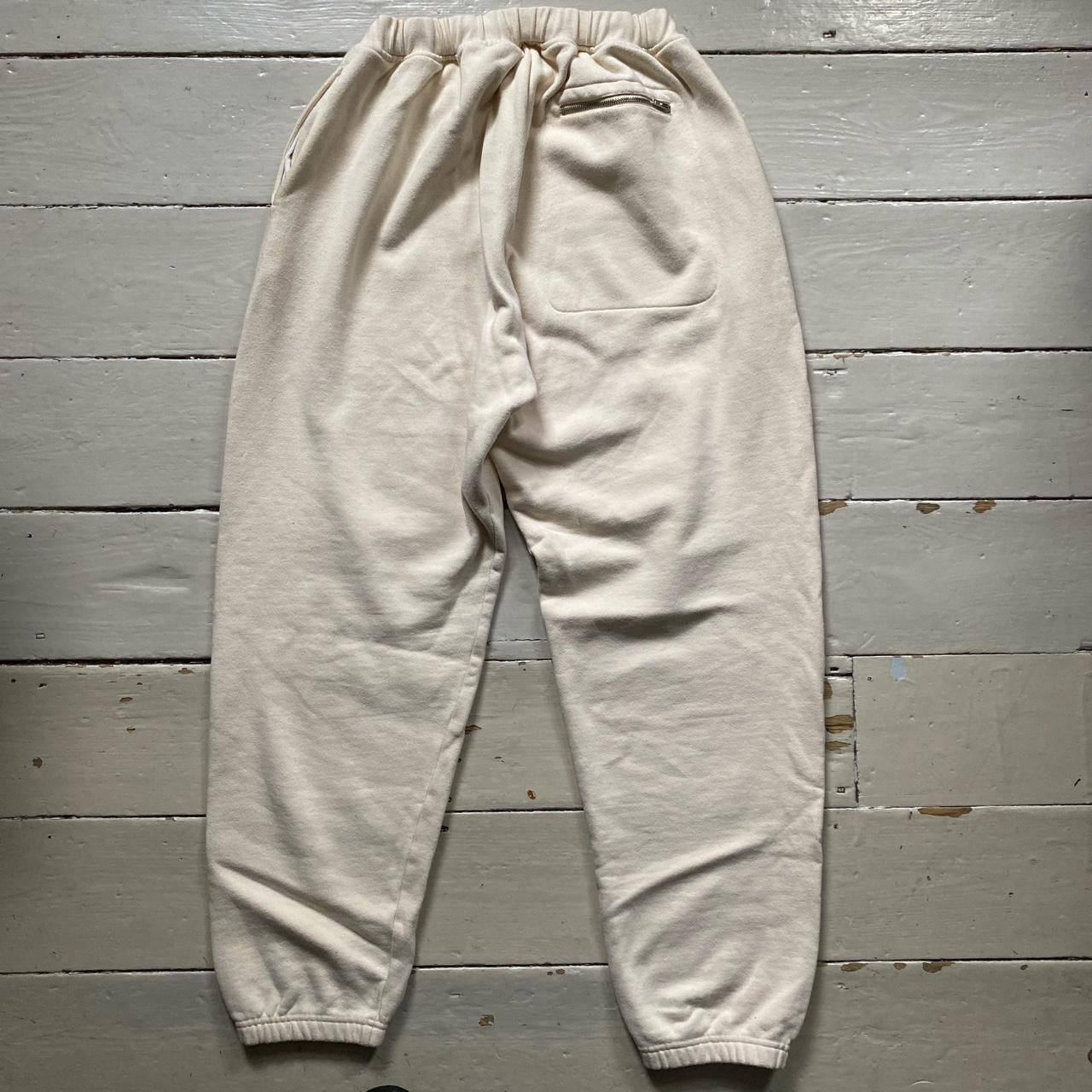 Aries Cream Joggers (Medium)
