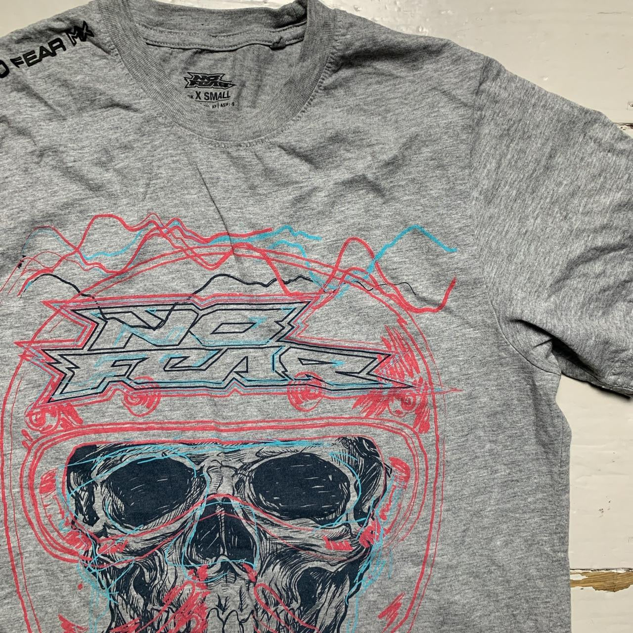 No Fear Skull T Shirt (XS)