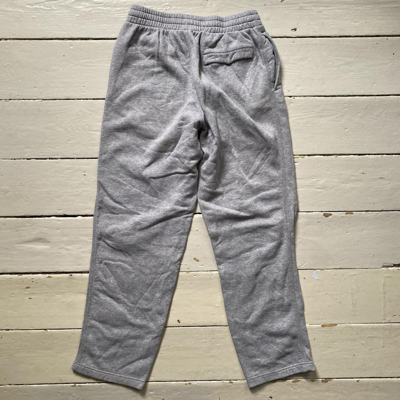 Nike Swoosh Grey Joggers (Small)