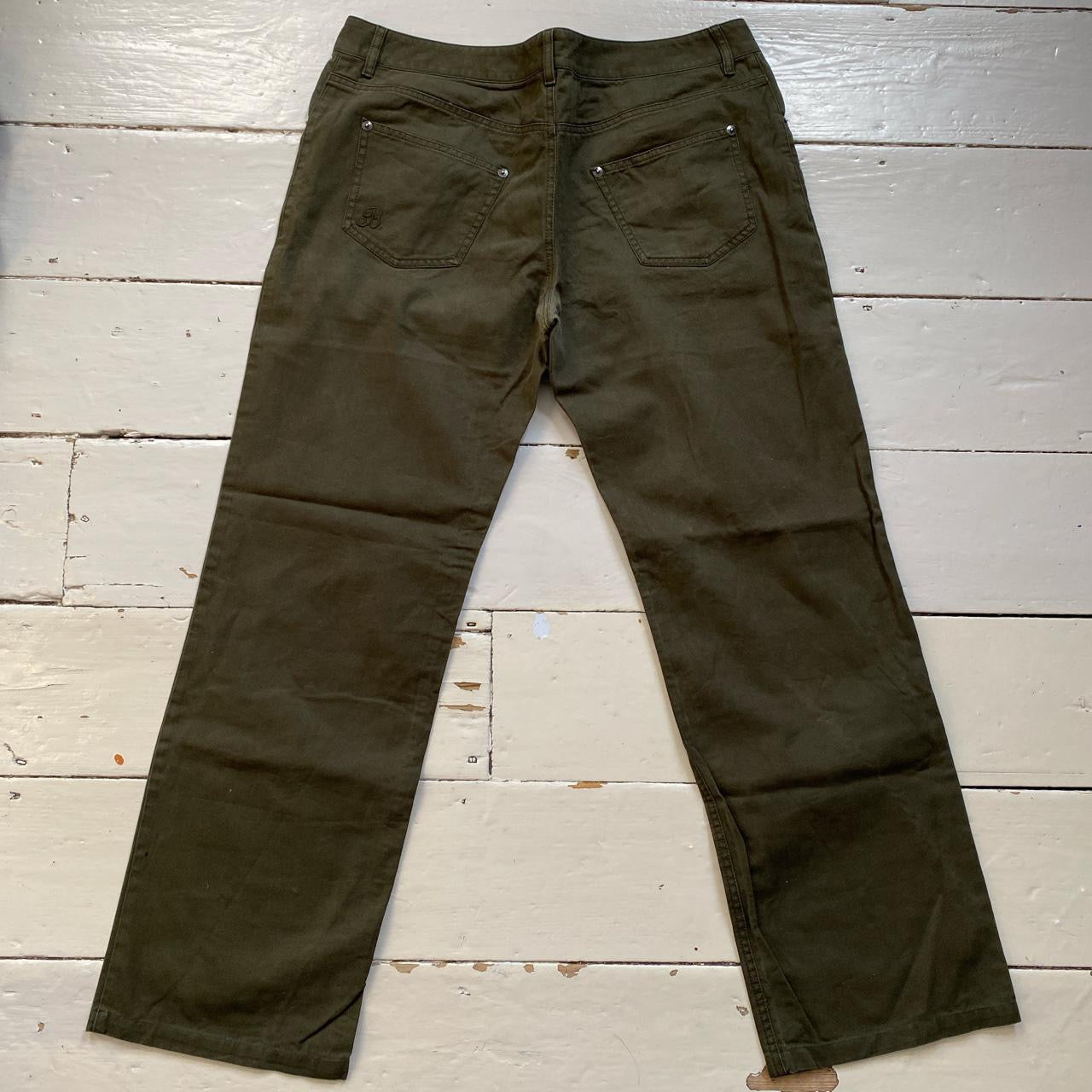 Balenciaga Olive Jeans (34W28L)