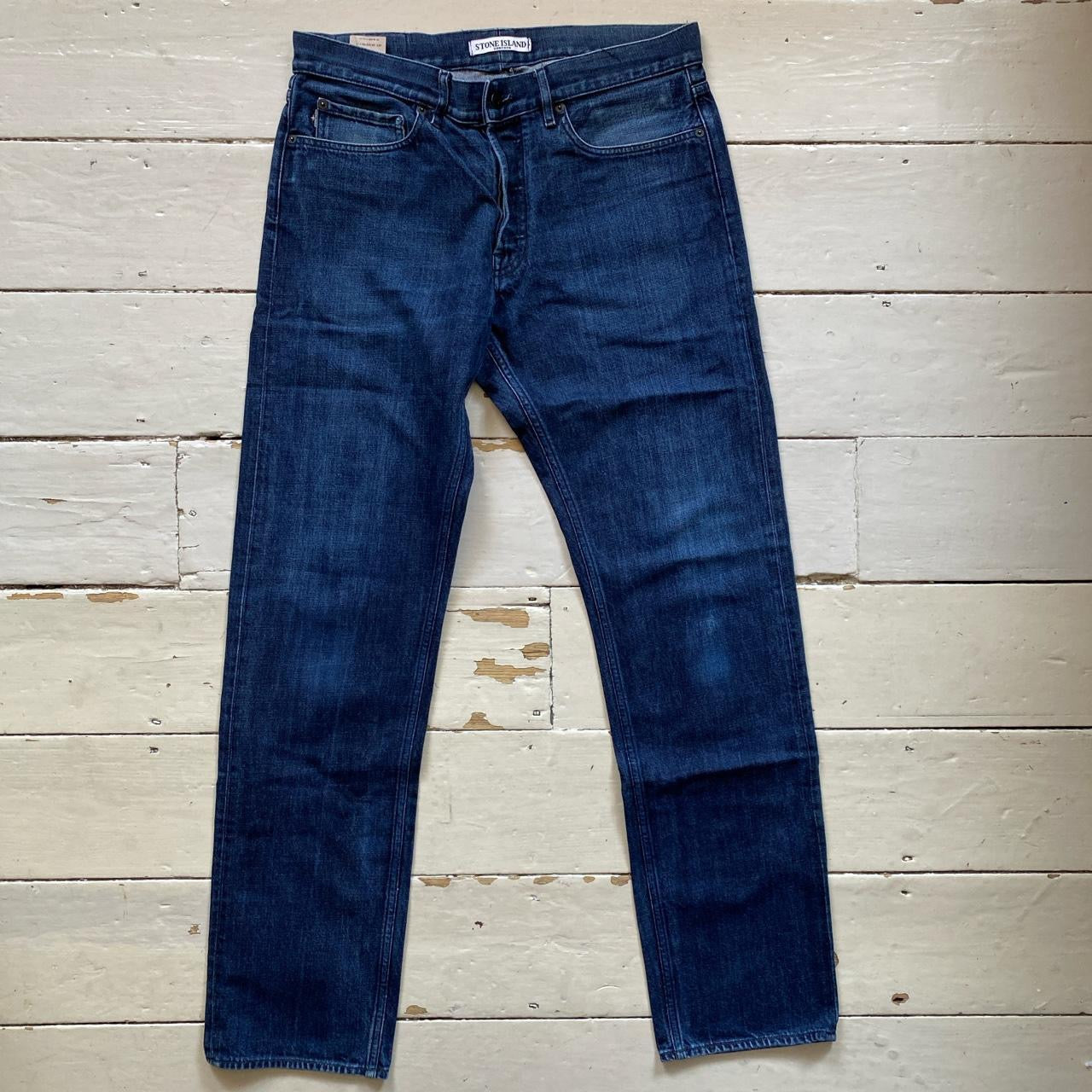 Stone Island Blue Denim Jeans (36/34)