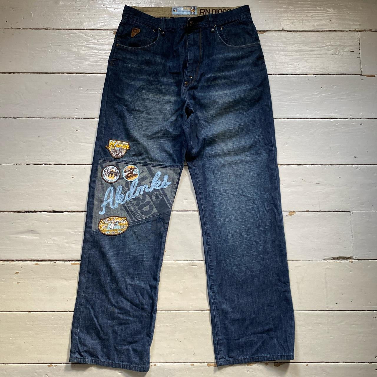 Akademiks Vintage Patch Jeans (34/34)