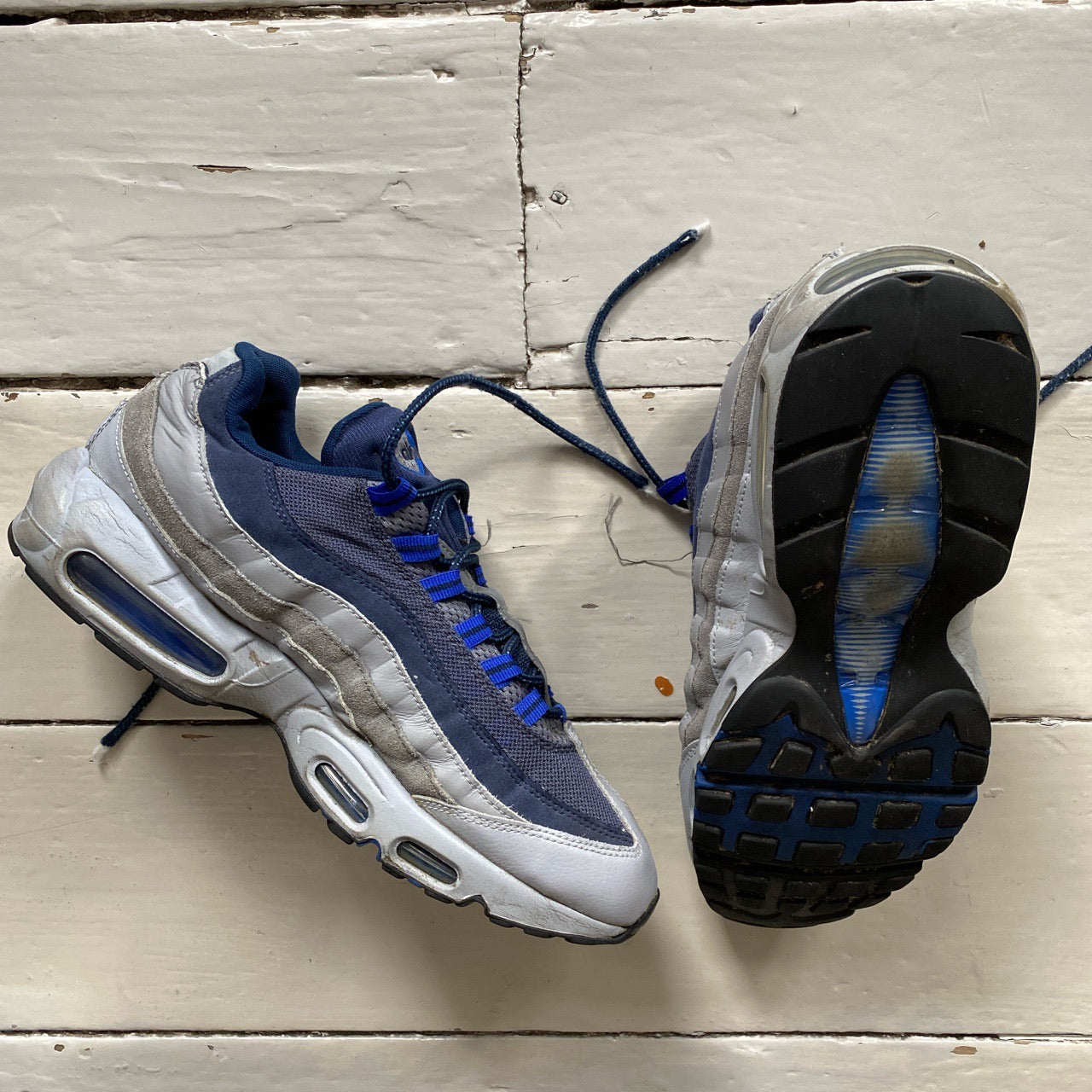 Nike Air Max 95 Blue and Grey (UK 10)