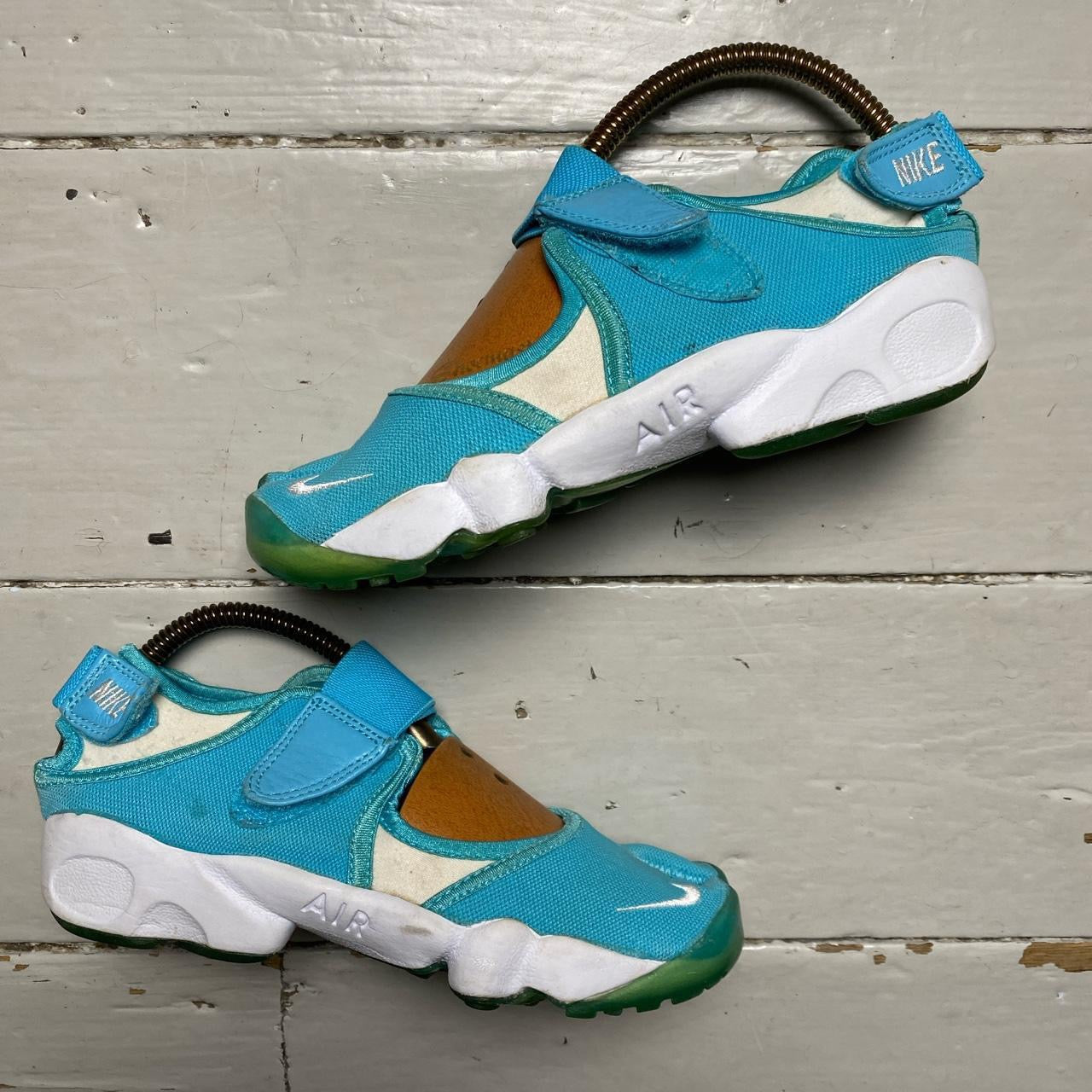 Nike Air Rift Tabi Aqua Light Blue (UK 5.5)