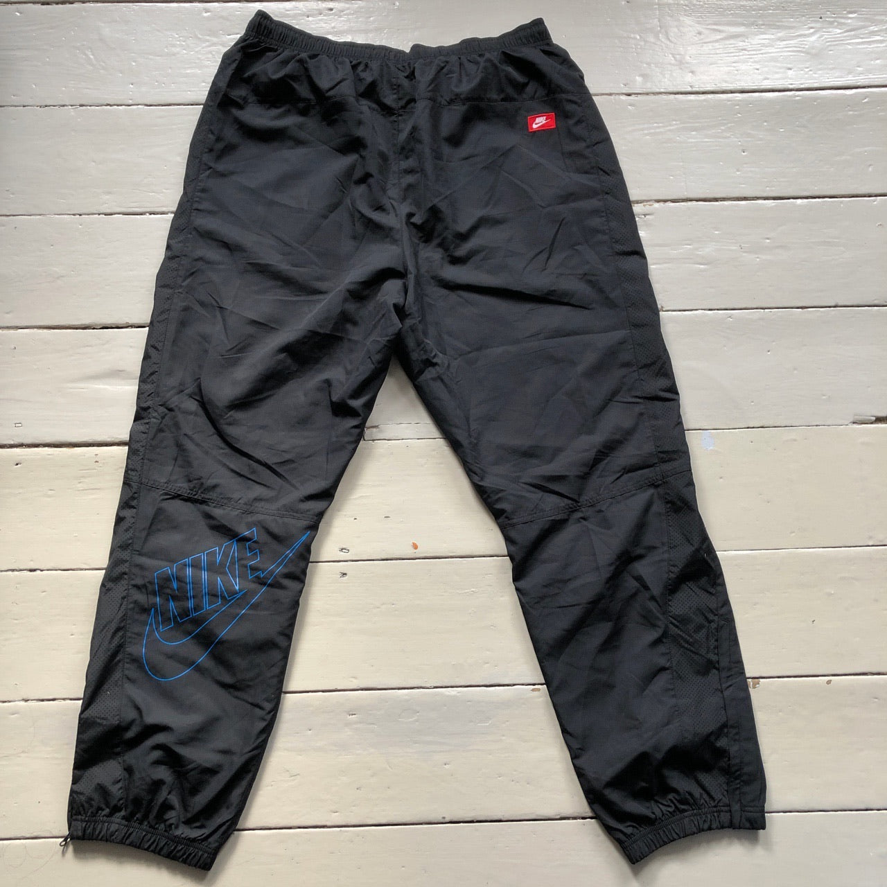 Nike Swoosh Black Shell Bottoms (XXL)