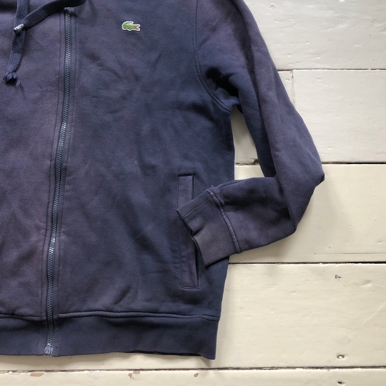 Lacoste Navy Hoodie (XLarge)