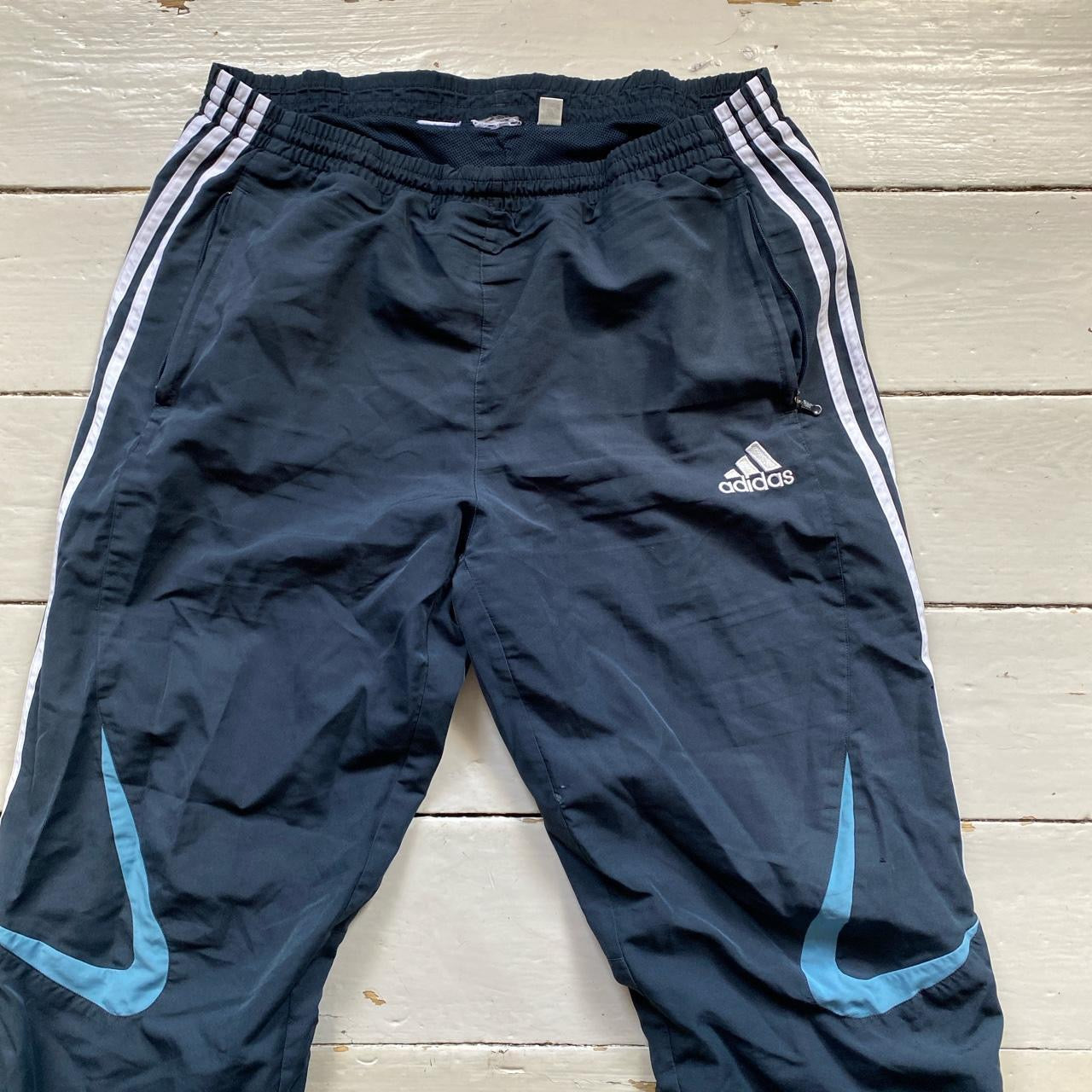 Adidas Navy Shell Bottoms (XL)