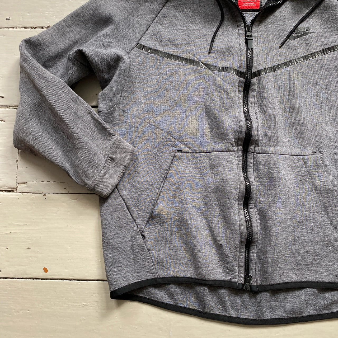 Nike Tech Fleece Grey Hoodie (Large)