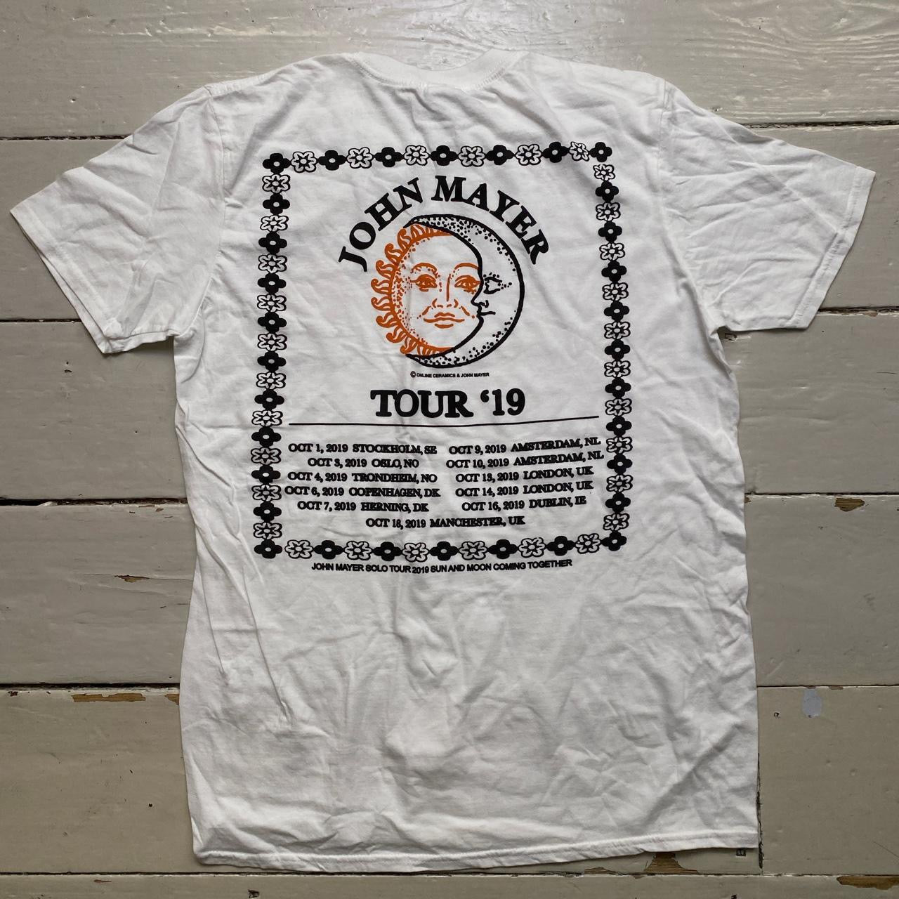 John Mayer Tour 19 T Shirt (Medium)