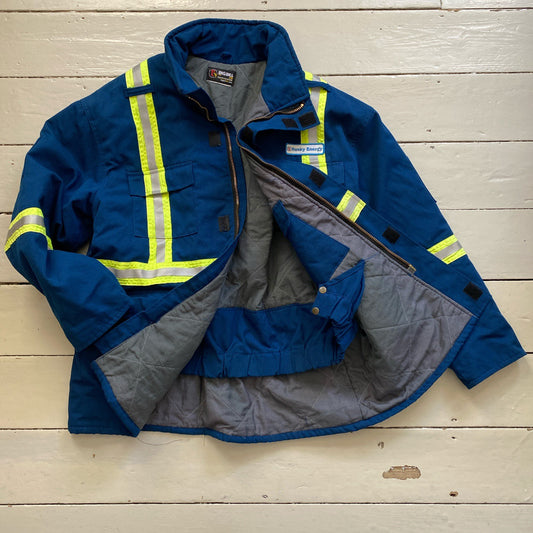 Husky Energy Quiled Utility Reflective Jacket (XL)