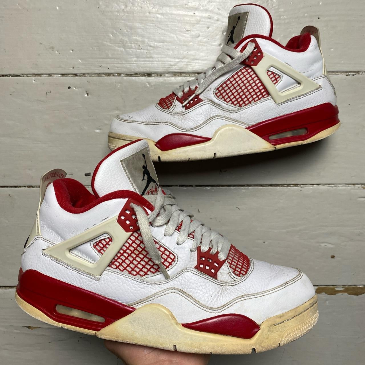 Jordan 4 Alternate 89 Red and White (UK 9)