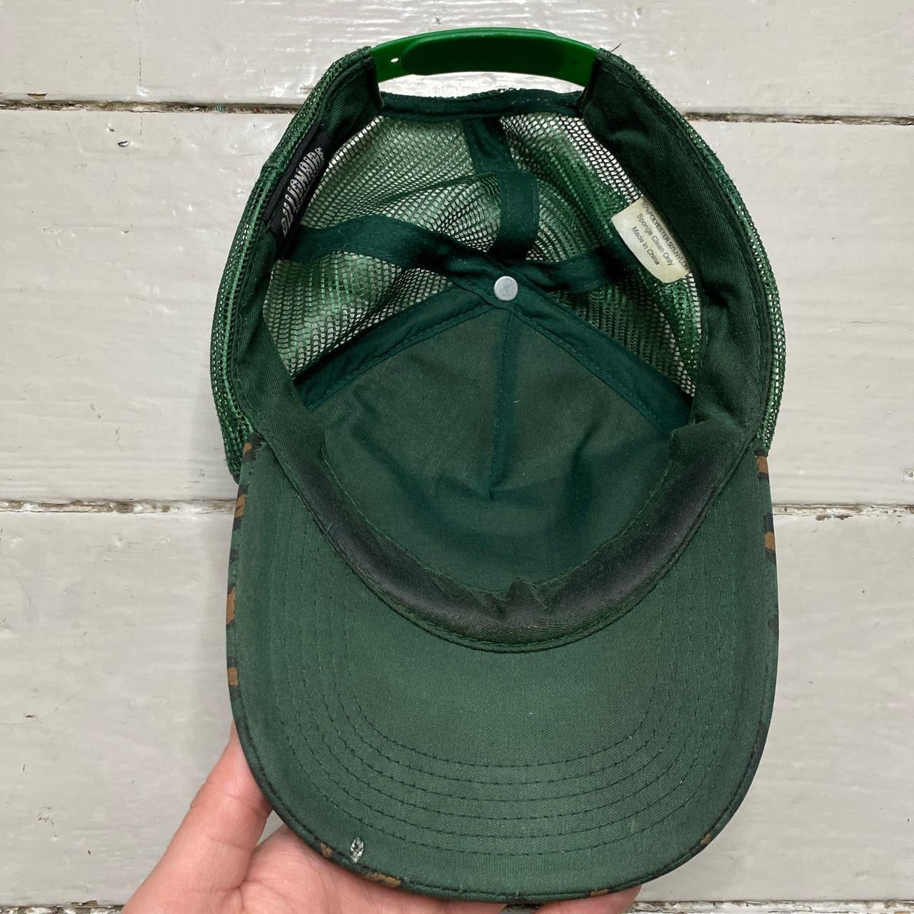 Billionaire Boys Club Leopard Green Cap