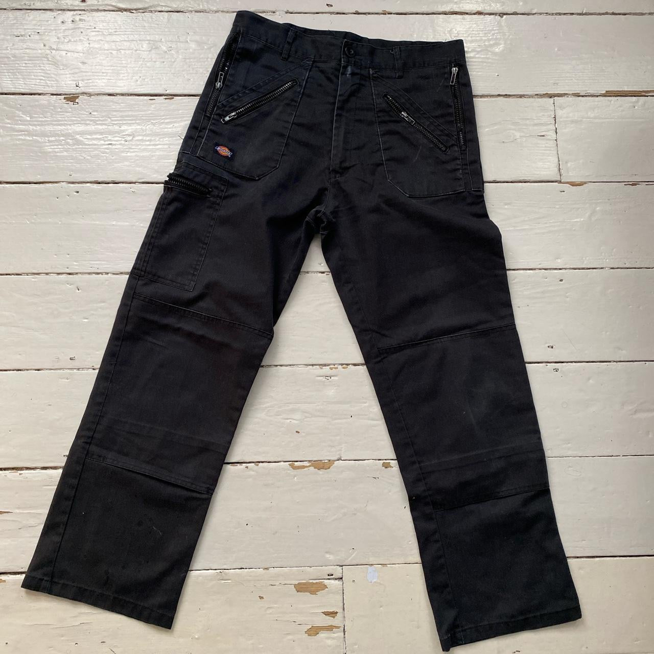 Dickies Black Cargo Trousers (32/29)