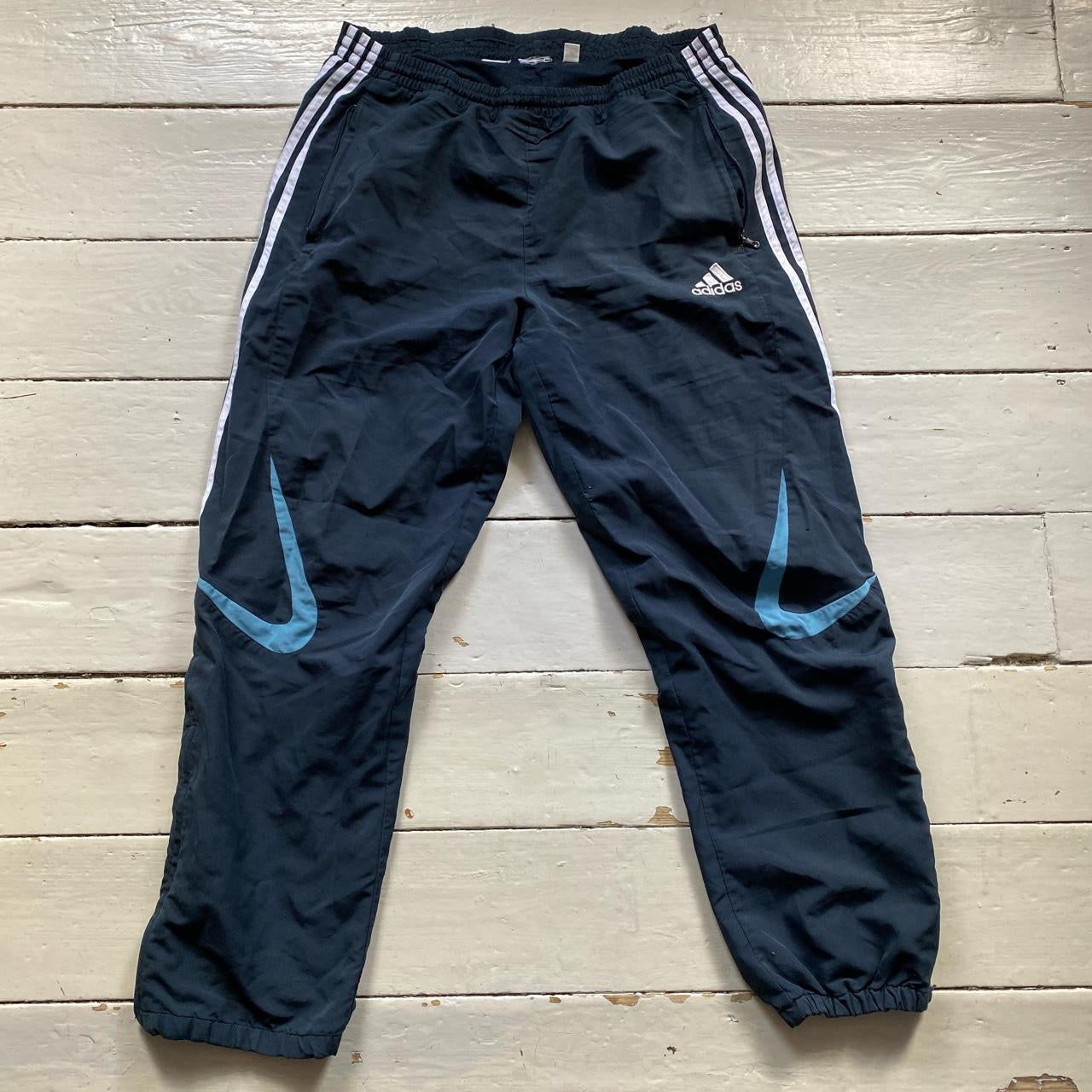 Adidas Navy Shell Bottoms (XL)