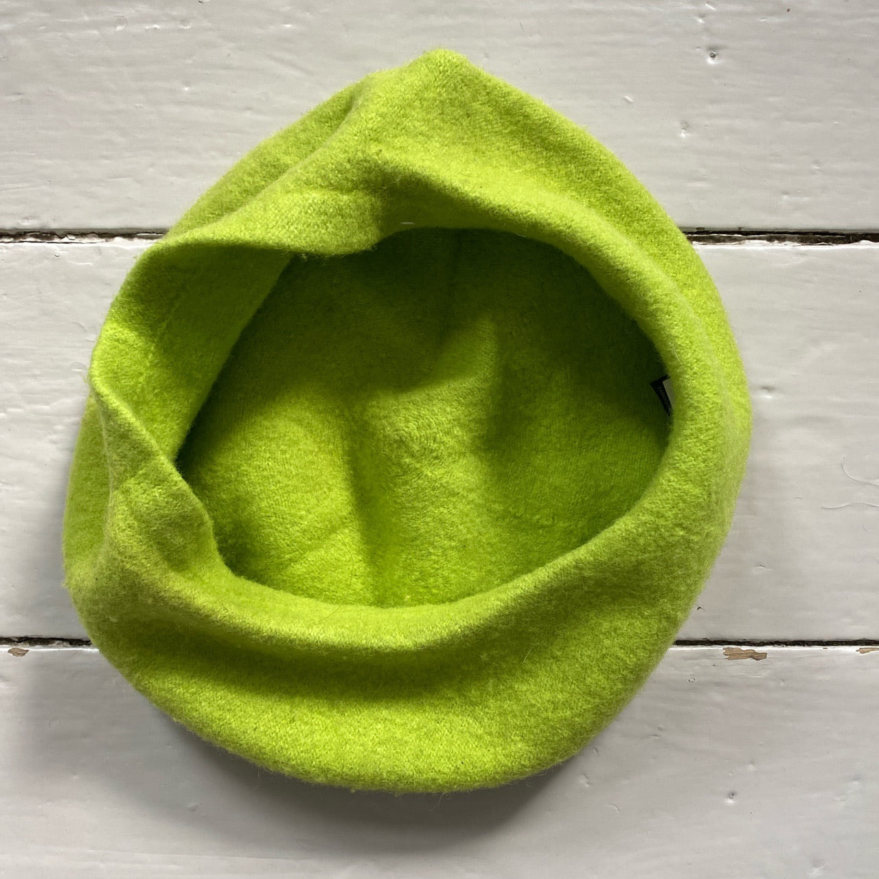 Stussy Lime Green Beret