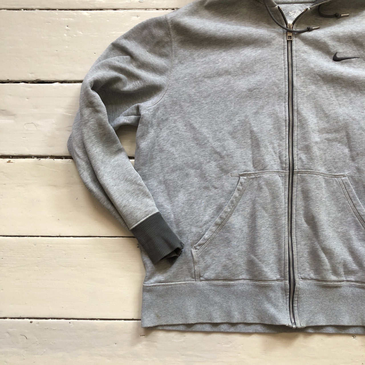 Nike Swoosh Grey Hoodie (XL)